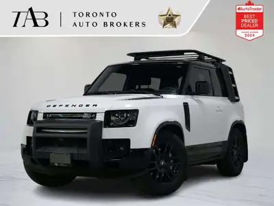 This 2023 Land Rover Defender 90 X-DYNAMIC is s a local Ontario vehicle with a clean Carfax report a...