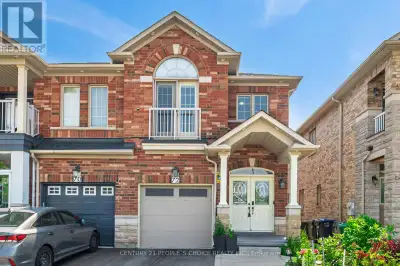 Welcome to spacious and tastefully upgraded, Carpet free Semi-Detached home offering 4 bedrooms and...