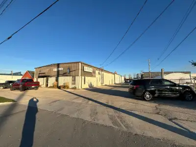 10,760 sq ft shop and office space on approximately 1 acre. Main floor - office space 2160 sq ft, gy...