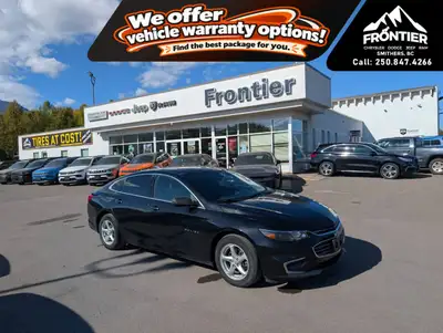 The 2018 Chevrolet Malibu LS is a practical four-door sedan with a comfortable interior, efficient t...