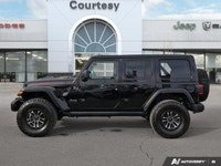 Uncompromising capability meets sophisticated comfort in this 2024 Black Jeep Wrangler Rubicon X Con... (image 2)