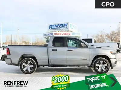 Shop this 2025 Ram 1500 Tradesman with a Pentastar V6, Sport Appearance Package, LED fog lamps, adva...
