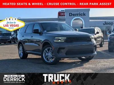 The 2026 Dodge Durango GT delivers bold styling and everyday versatility in a confident SUV package....