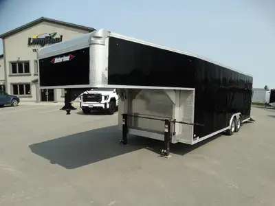 Welcome to Longhaul Trailer Sales Inc Here is a slightly used, all aluminium gooseneck cargo trailer...