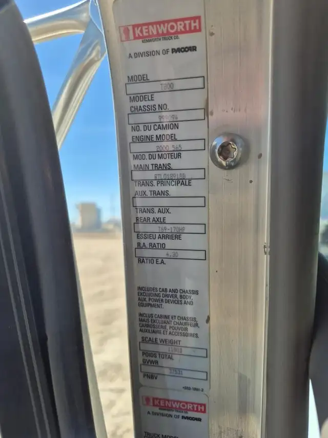 2019 KENWORTH T800 in Heavy Trucks in Saskatoon - Image 40