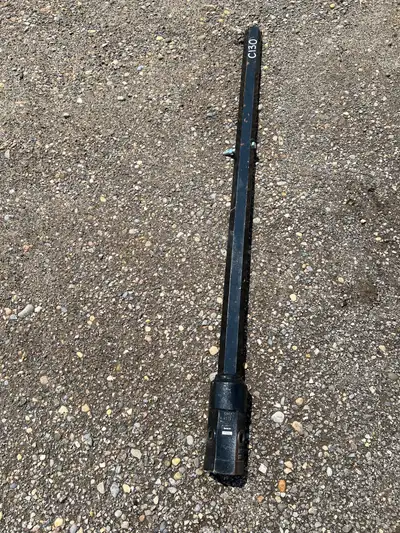 2 1/16" Hex To 2" Hex, 4 ft Auger Extension #C130 $500 .