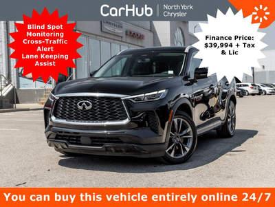 All purchasers receive a CarHub Rewards Card for $1000 towards service! 2024 INFINITI QX60 LUXE AWD...