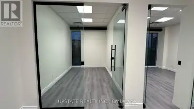This prime office space, is move-in ready and features a boardroom and kitchenette. Located in the r...
