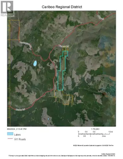 Welcome to 317 acres of pristine land with Udy Creek flowing throughout. Easily accessible via Nazko...