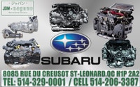 Moteur Transmission Subaru Impreza Forester Outback Legacy WRX Drummondville Centre-du-Québec Preview