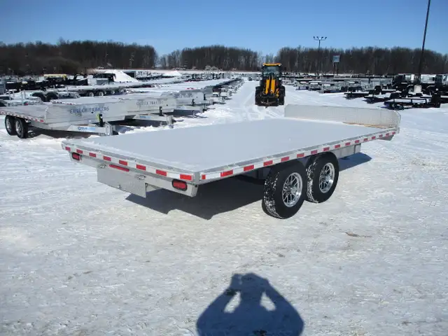 2026 Canadian Mennonite Built Tandem Axle Aluminum Deck Over Tra in Cargo & Utility Trailers in London - Image 4