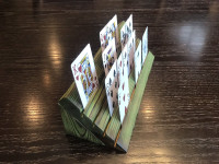 Wooden Game Playing Card Holder