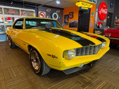 Camaro Z28 1969!! * ENGLISH BELOW* vrai Z28 DOCUMENTÉ avec rapport GM vintage report restoré sur rot...