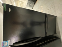 7880-Réfrigérateur Amana noir congélateur bas 30" Bottom Freezer