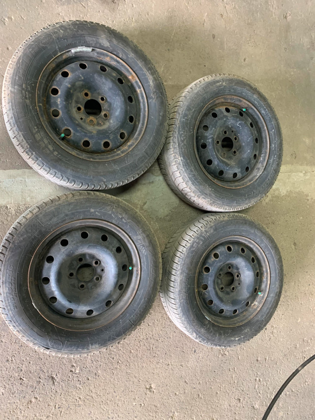215 60 16 - RIMS AND TIRES - MICHELIN XICE - 5x114 CAMRY +OTHERS in Tires & Rims in Kitchener / Waterloo