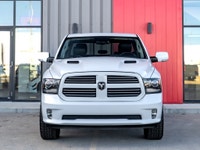 Carget Supercentre is proud to present this 2016 Ram 1500 Sport! EXTERIOR: BRIGHT WHITE INTERIOR: BL... (image 2)