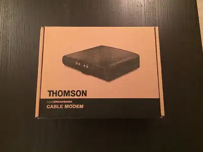 Thomson Technicolor DCM476 Cable Modem DESCRIPTION •	Condition:, View more