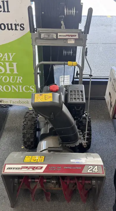 MTD Pro 24Inch Snowblower, View more