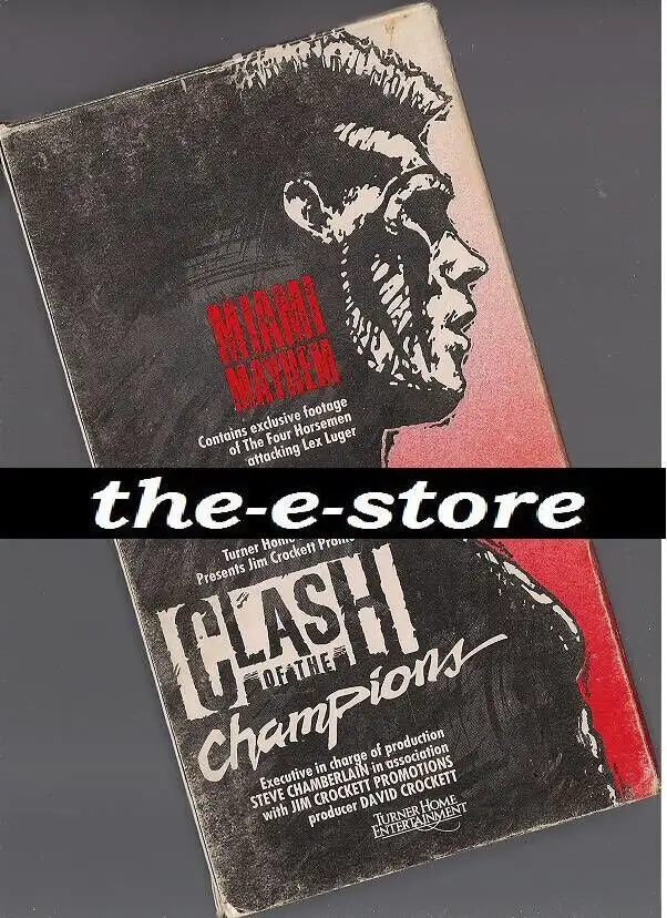 Wrestling VHS/DVD 1988 - CLASH OF CHAMPIONS 2. WWE/WWF/WCW/TNA.