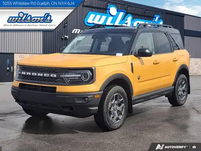 Look at this certified 2022 Ford Bronco Sport Badlands 4WD | Leather | Premium PKG | B&O Audio | Car...
