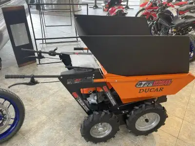 2024 DUCAR BROUETTE MOTOR T25 DUCAR BROUETTE MOTOR T25 2024 Brouette motorisé 5.5 hp transmission au...