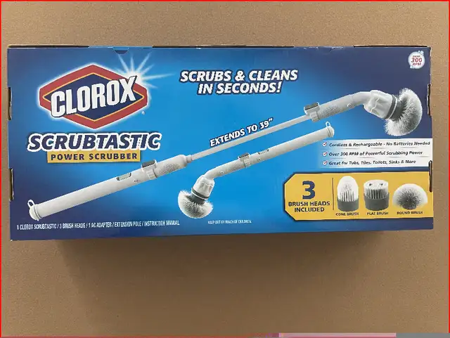 Brosse rotative rechargable Scrubtastic de Clorox in Bathwares in Saguenay - Image 3