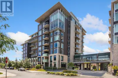 Welcome to 310-530 De Mazenod! This stunning 2 bedroom + den, 2 bathroom corner unit in the prestigi...