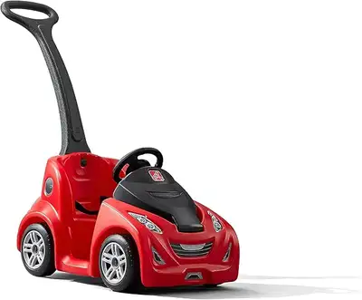 ★Toddler ★ Kids Push Car ★ Red & Black ★ GO Cart Excellent, View more