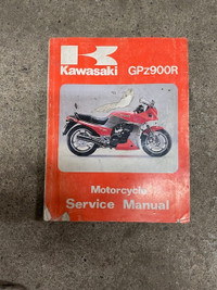 Sm184 Kawasaki GPz900R ZX900 Service Manual