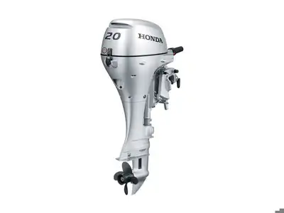 20hp, short shaft tiller, with manual start. Comes with tank and prop. 2025 Honda Marine BF20 S-Type...