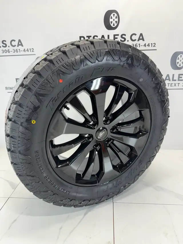 LT AMP Tires 20" Ford F-150 Limited Style Rims  Multiple Sizes in Tires & Rims in Saskatoon - Image 2