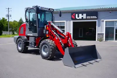 UHI Machinery UWL816 Wheel Loader 3,300lbs. Lift Capacity Cummins Engine ☎️ Toll Free : (800) 580 73...