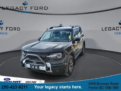 *Convenience Package!* The 2026 Ford Bronco Sport brings together off-road poise, practical scale an...
