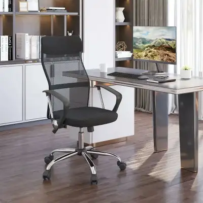 *BNIB!* Ergonomic Mesh High Back Computer Desk Chair... LOT# 161, View more