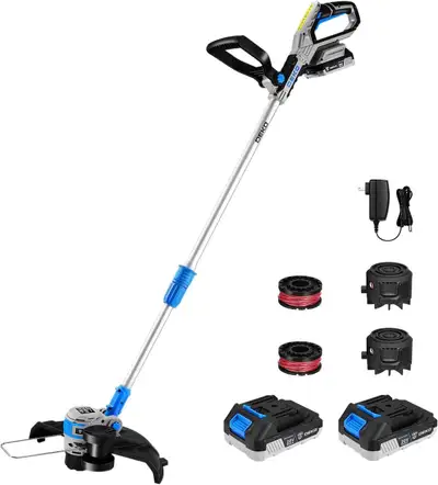 DEKOPRO 20V Weed Trimmer& Edger 12? Electric Weed Eat... BNIB LO, View more