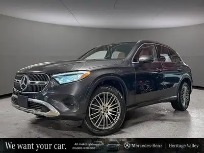 This Mercedes-Benz GLC 300 has a dependable Intercooled Turbo Gas/Electric I-4 2.0 L/121 engine powe...