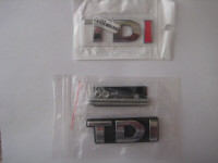 "TDI" Front Grille & Rear Lid Trunk Tailgate Emblem-NEW-Only $10