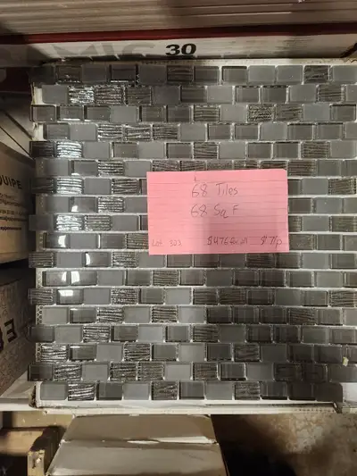 Black Mosaic Glass Wall Tiles, View more
