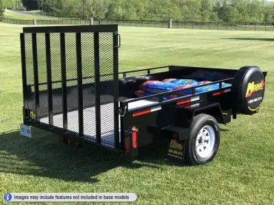 New 6'x10' Premium Steel Utility Trailers by Miska - Made in Canada Ready to Roll, starting at just...