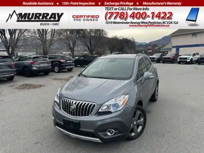 Welcome to Murray Buick GMC - Penticton Our 2014 Buick Encore Crossover with the Convenience pkg on...