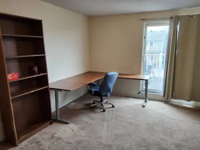 A very large room (Loft-350sq ft)) in a semi-detached house at York University Village is available...