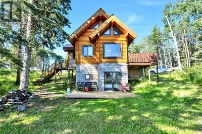 Escape to your own private retreat with this charming log cabin nestled on a beautifully treed acrea...