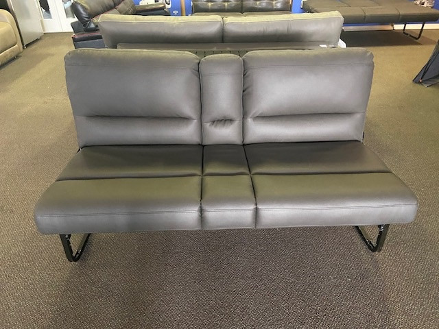 60INCH JACKKNIFE SOFA WITH CUPHOLDERS GREY in Other in Lethbridge - Image 3