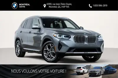 Provenant d'un seul propriétaire ayant effectué l'entretien ? la concession, ce splendide BMW X3 xDr...