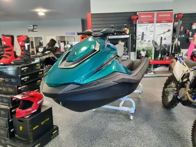 New to Steele Recreation is the 2025 Taiga E Sea-Doo. No more fueling up your unit on the water. Fee...