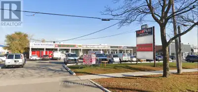 High-exposure MC-zoned space at Keele & Finch, other tenants include a new daycare and an auto deale...