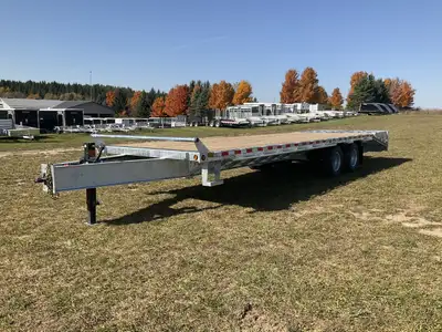 2025 CANADA TRAILERS 8.5x28 12 Ton Galvanized Deckover Equipment, View more