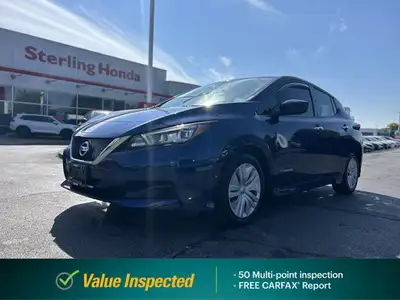 This 2018 Nissan LEAF S hatchback is ready to electrify your daily commute. Boasting a vibrant Deep...