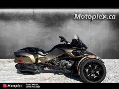 Motoplex St-Eustache SPYDER F3T SE6 GARANTIE PROLONGEE jusqu'a 4 ans disponible et plan d'entretien...