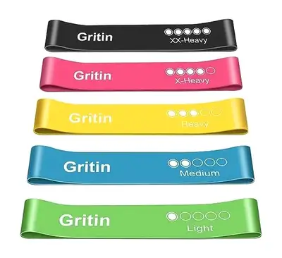 Exercise Loop Bands Set of 5, 5 Levels · Free Delivery, View more